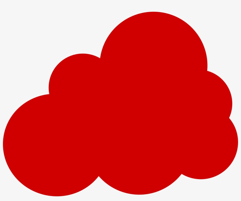 This Free Icons Png Design Of Red Cloud, transparent png #721309