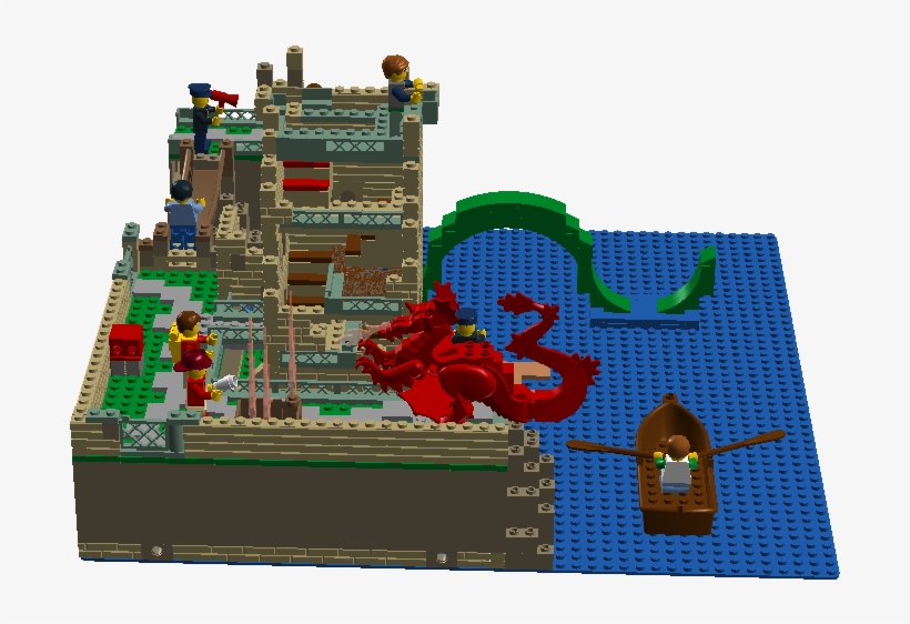 The Loch Ness Monster And Friends - Lego, transparent png #721327
