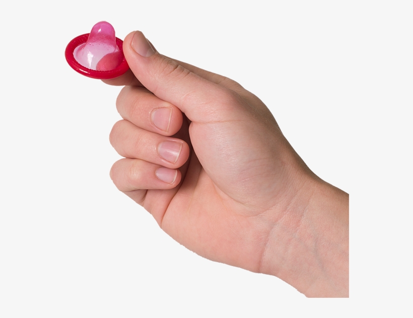 Hand Holding A Condom, transparent png #721610