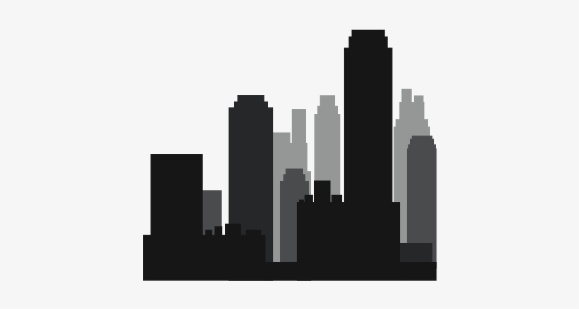 Tall Building Silhouette At Getdrawings - Buildings Silhouette, transparent png #722435