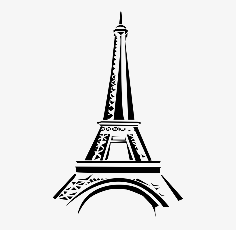 Free Image On Pixabay - Tour Eiffel Logo Png, transparent png #723504
