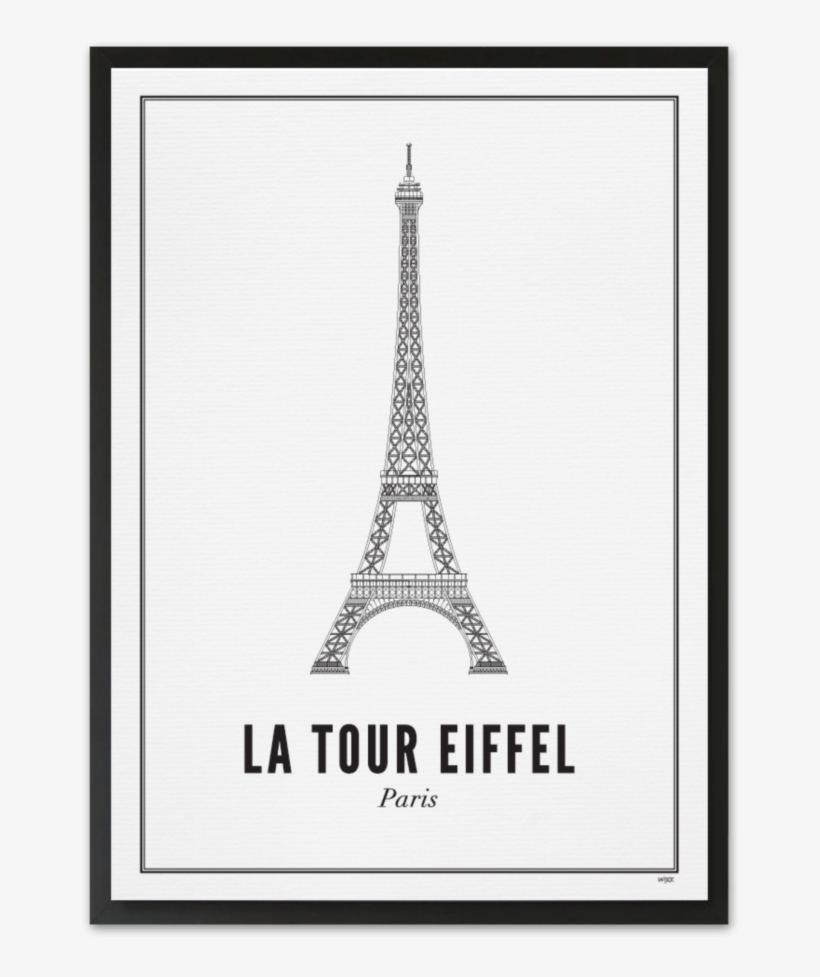 Eiffeltoren Lijst - Wijck. Parijs Eiffeltoren Print, transparent png #723524