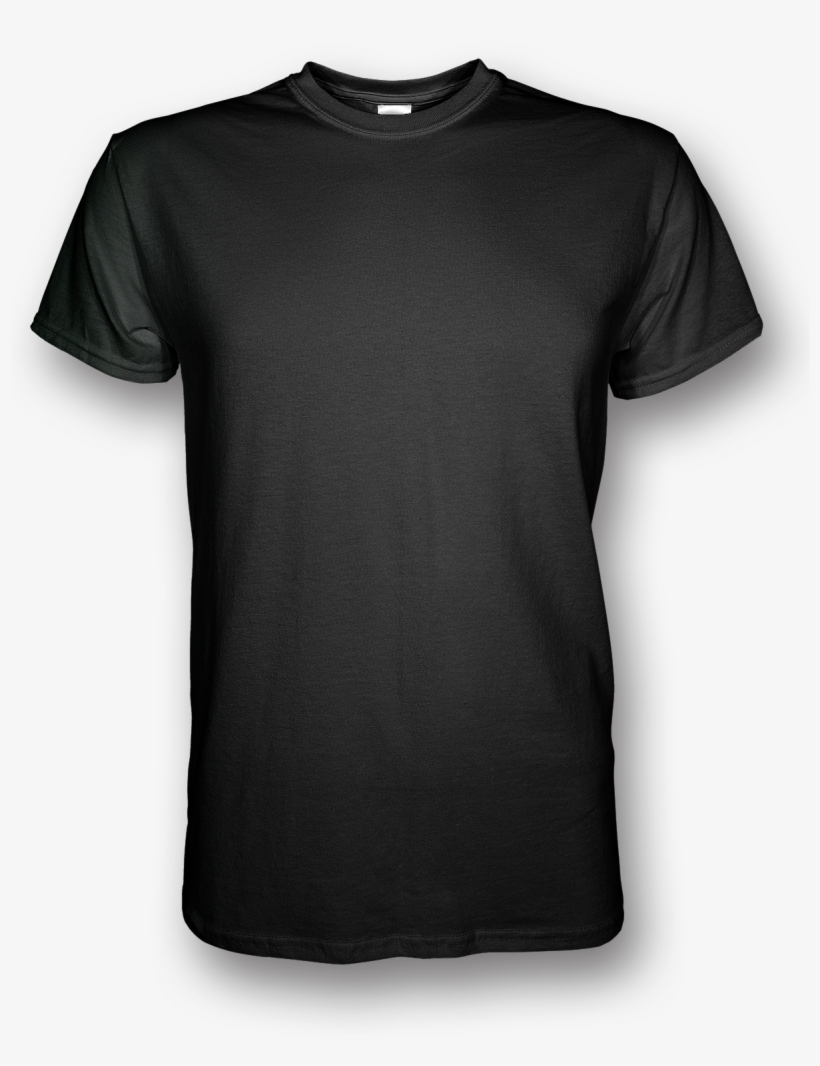 Blank Black T Shirt Png - T-shirt, transparent png #723644