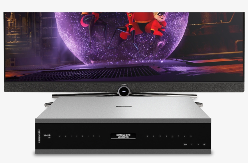 Loewe Bild Tv And Mhub Pro - شگفت انگیزان کارتون, transparent png #723869