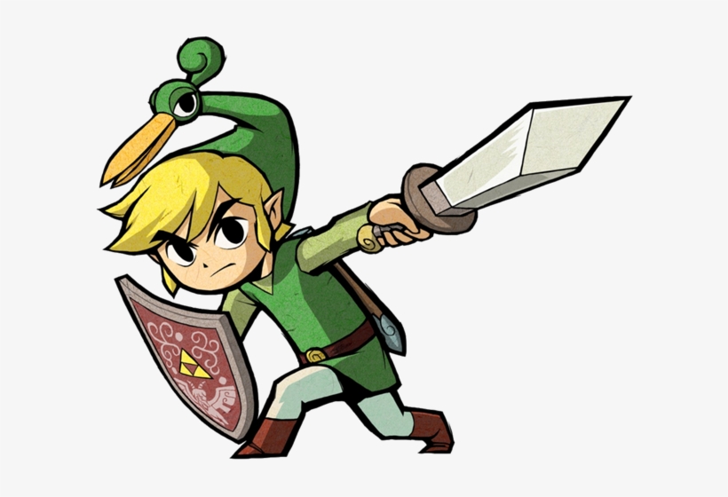 The Legend Of Zelda Png Vector Library - Legend Of Zelda The Minish Cap Link, transparent png #724684