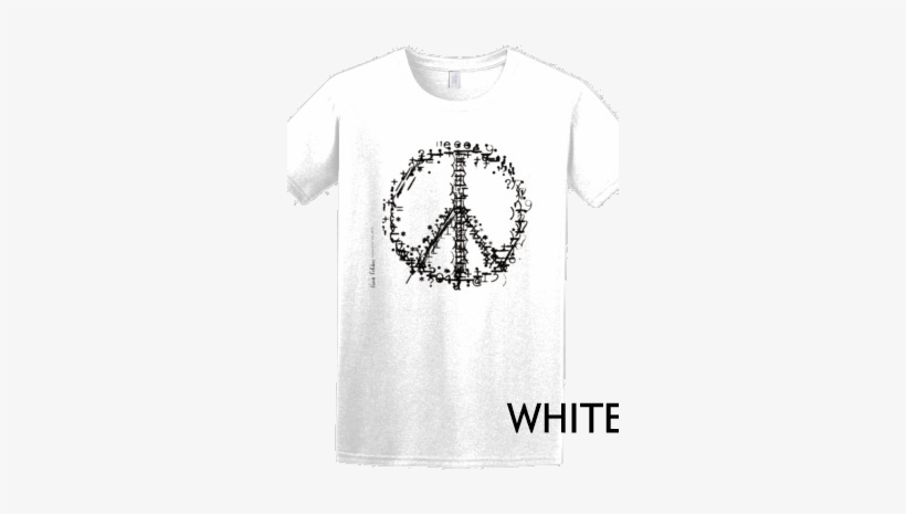 Tshirt Peace Out Mens Fit - Tshirt Png White Woman, transparent png #724708