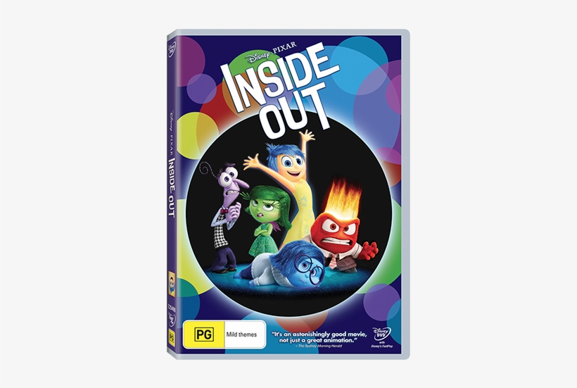 Disney Pixar Inside Out Dvd, transparent png #724823