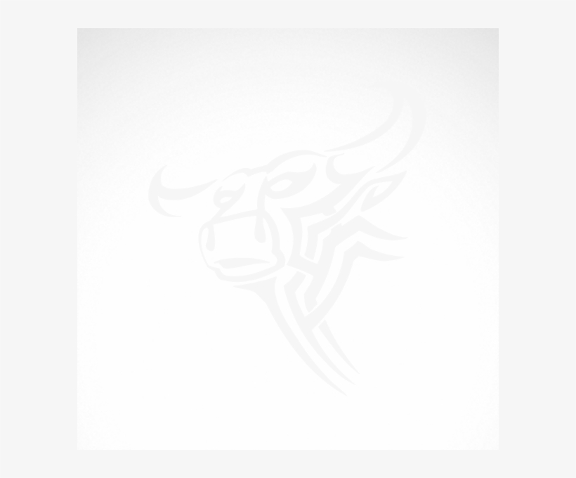 Simple Color Vinyl Tribal Bull - Tribal Bull, transparent png #724945