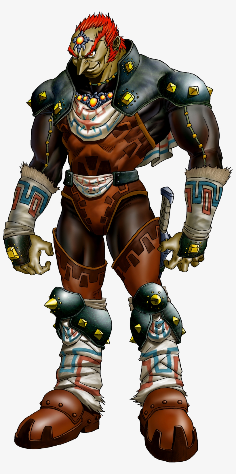 Aka "big Dick" - Ganondorf Ocarina Of Time, transparent png #724971