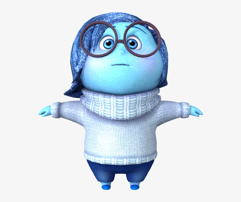 Download Zip Archive - Inside Out Thought Bubbles Sadness, transparent png #725601
