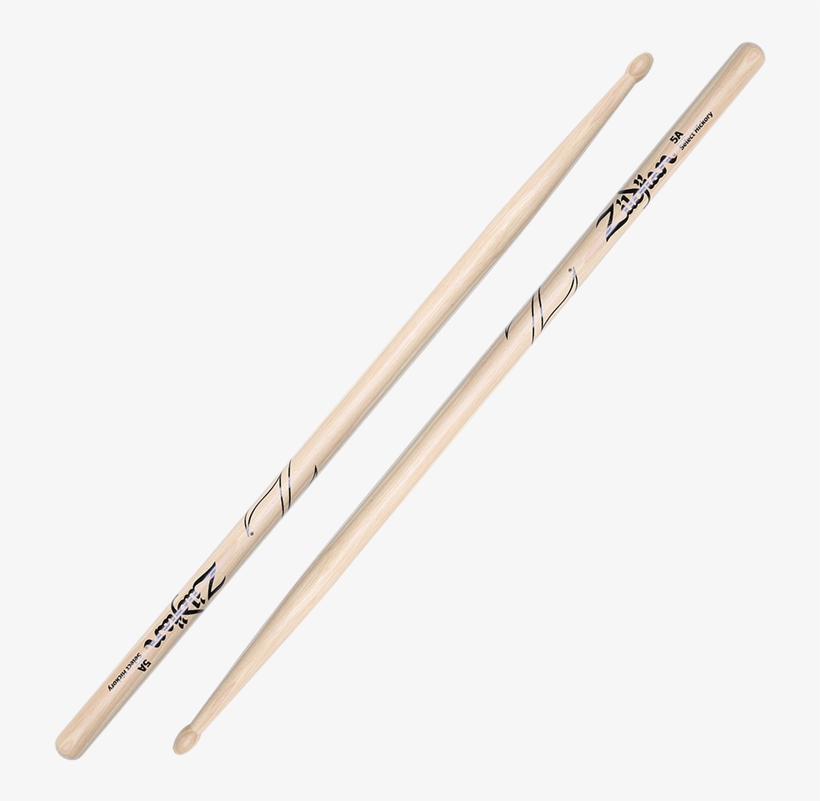 Drum Sticks 5a Drumsticks Nylon Tip Drum Stick / - Zildjian 7a Drumsticks, transparent png #725610