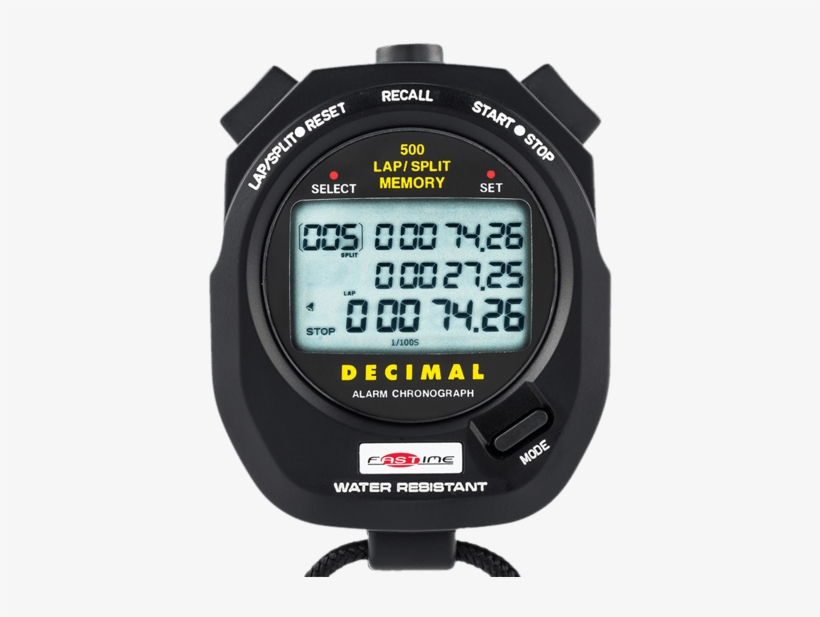 Decimal Minute Stopwatch For Work Study - Fastime 9 Stopwatch, transparent png #725635
