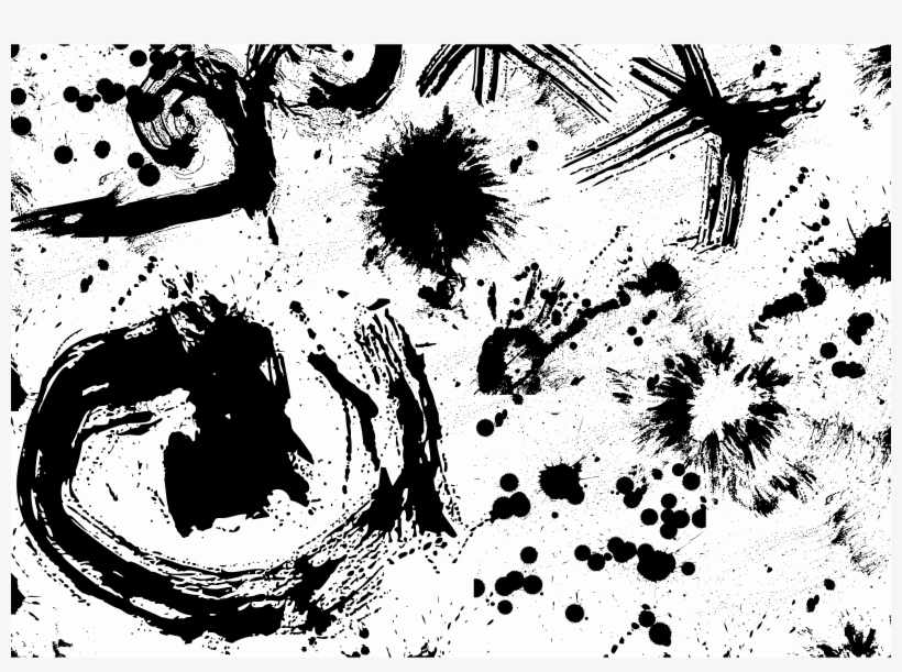 This Free Icons Png Design Of Monochrome Splatter, transparent png #725800