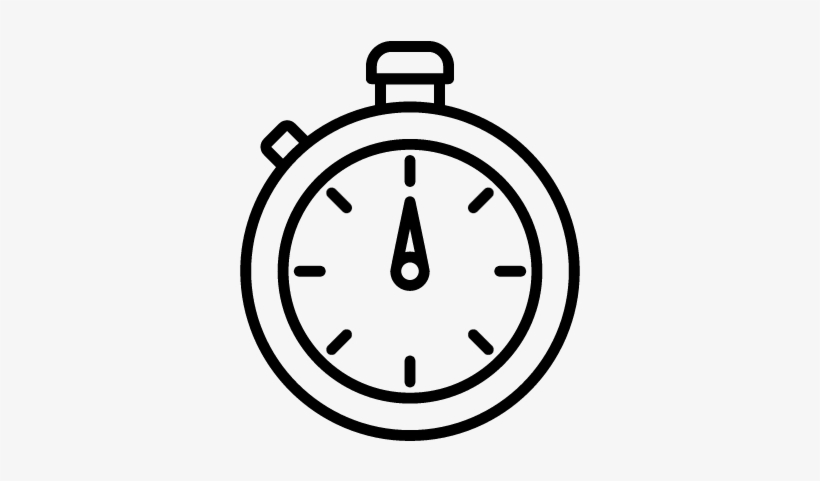 Big Stopwatch Vector - Stopwatch Logo, transparent png #725993