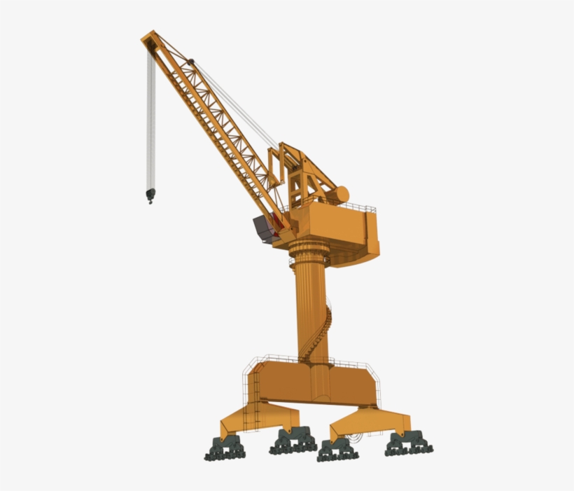 3d Port Crane Png, transparent png #726883