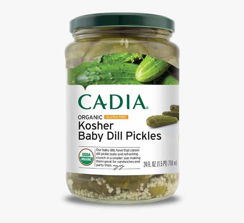 Our Relish Is Made From Delicious Organic Pickles And - Cadia Organic Animal Cookies 8 Oz, transparent png #726932
