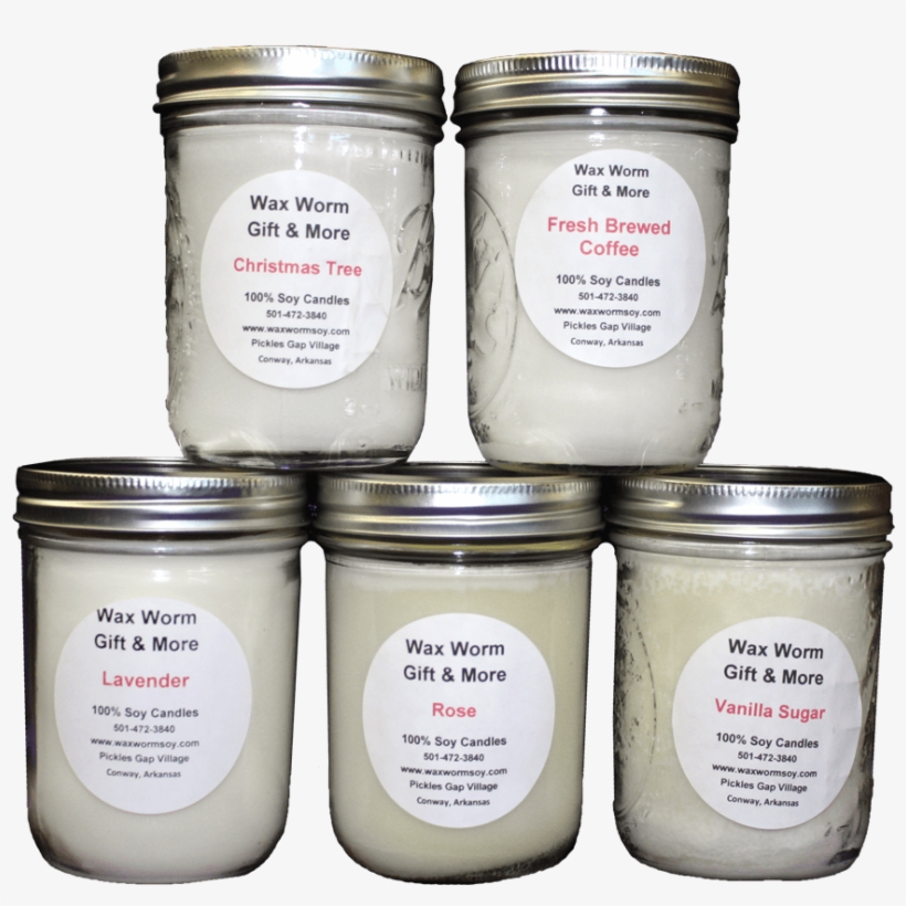 Scented Soy Candles - Candle, transparent png #727078