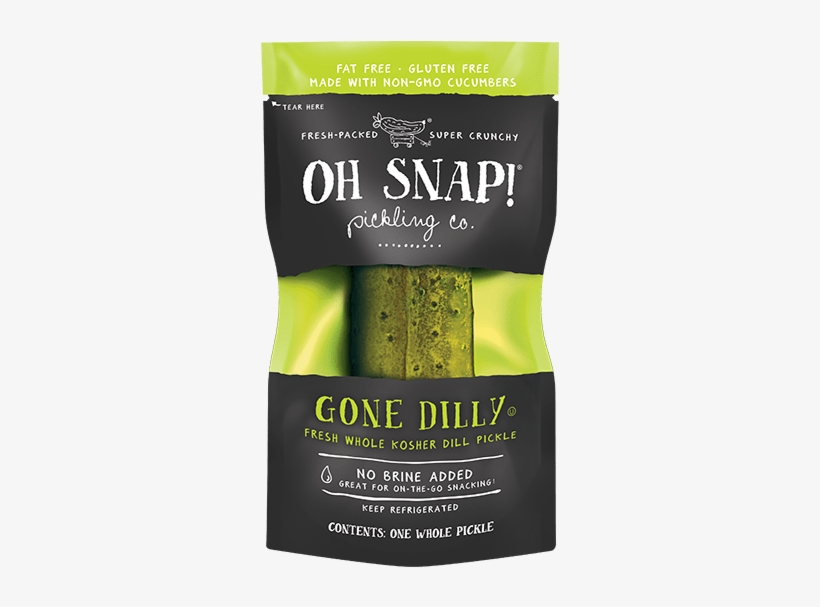 This Is The Classic Dill Flavor Loved By Kids And, - Oh Snap Pickle, Gone Dilly, transparent png #727325
