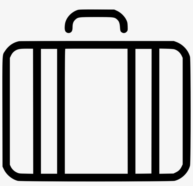 Png File - Suitcase Icon Png, transparent png #727479