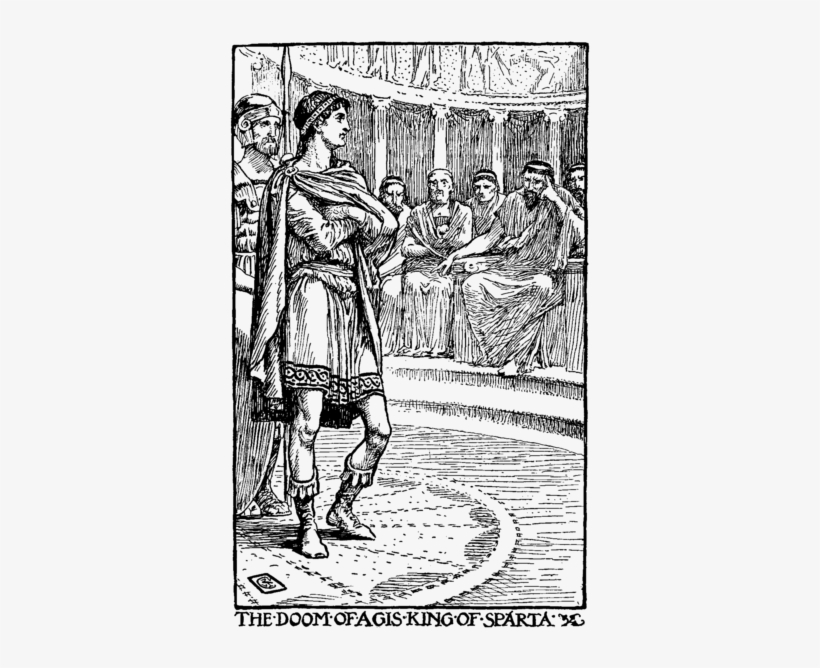 Doom Agis Childrens Plutarch Walter Crane - Agis Of Sparta, transparent png #727496