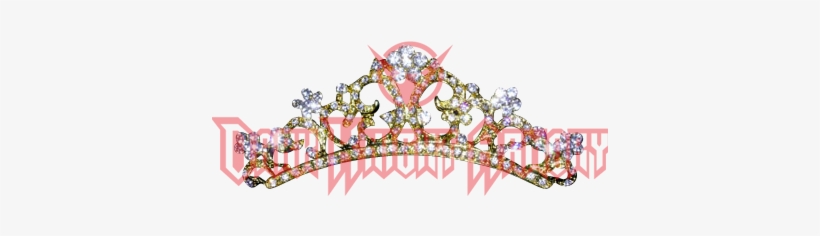 Golden Princess Tiara - Tiara, transparent png #727698