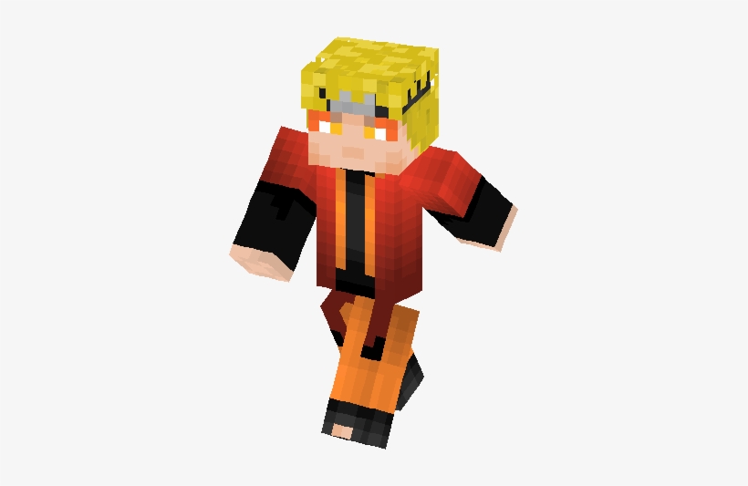 Naruto Sage Mode Skin - Minecraft Skin Naruto Sage Mode, transparent png #727741