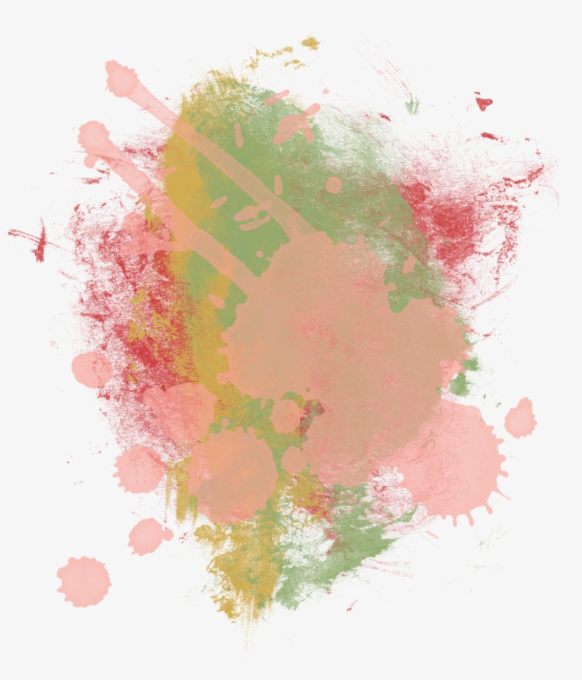Color Multicolor Effect Splash Blots - Painting, transparent png #727940