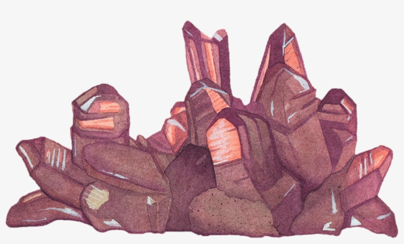 See Stickers And Art Prints Featuring These Minerals - Carving, transparent png #728175