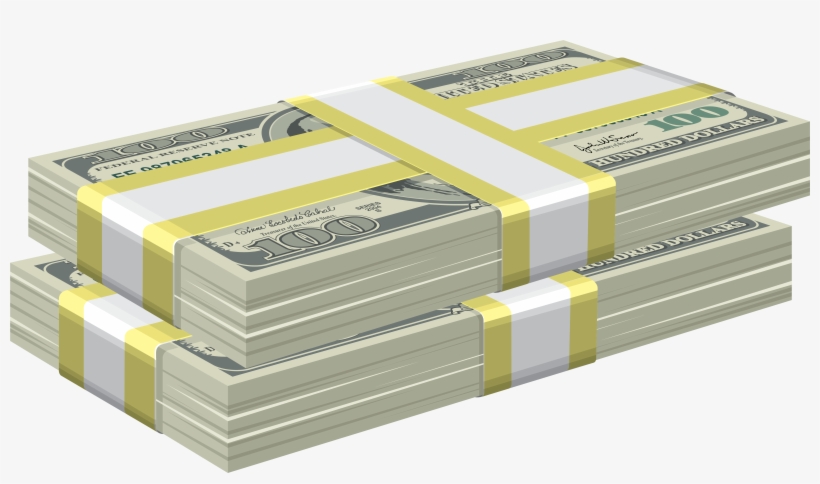 View Full Size - Bundles Of Dollars Png, transparent png #728450