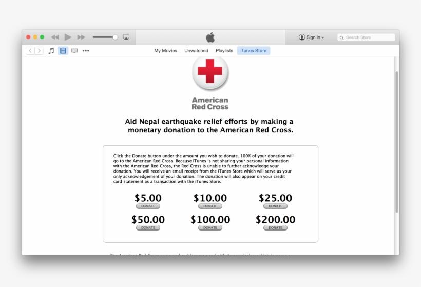 Itunes Red Cross - Red Cross Donation Ceo, transparent png #728516