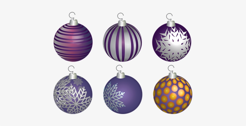 Christmas, Holiday, Ball, Tree, Ornament - Bola Hiasan Pohon Natal, transparent png #728672