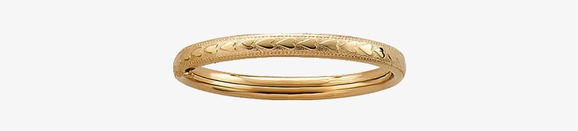 Gold Hearts Baby Bangle - Bracelet, transparent png #728713