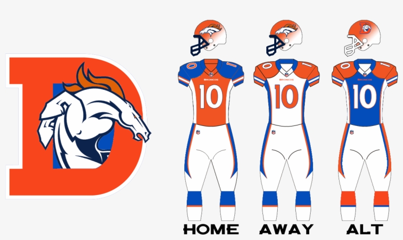broncos 80s uniforms