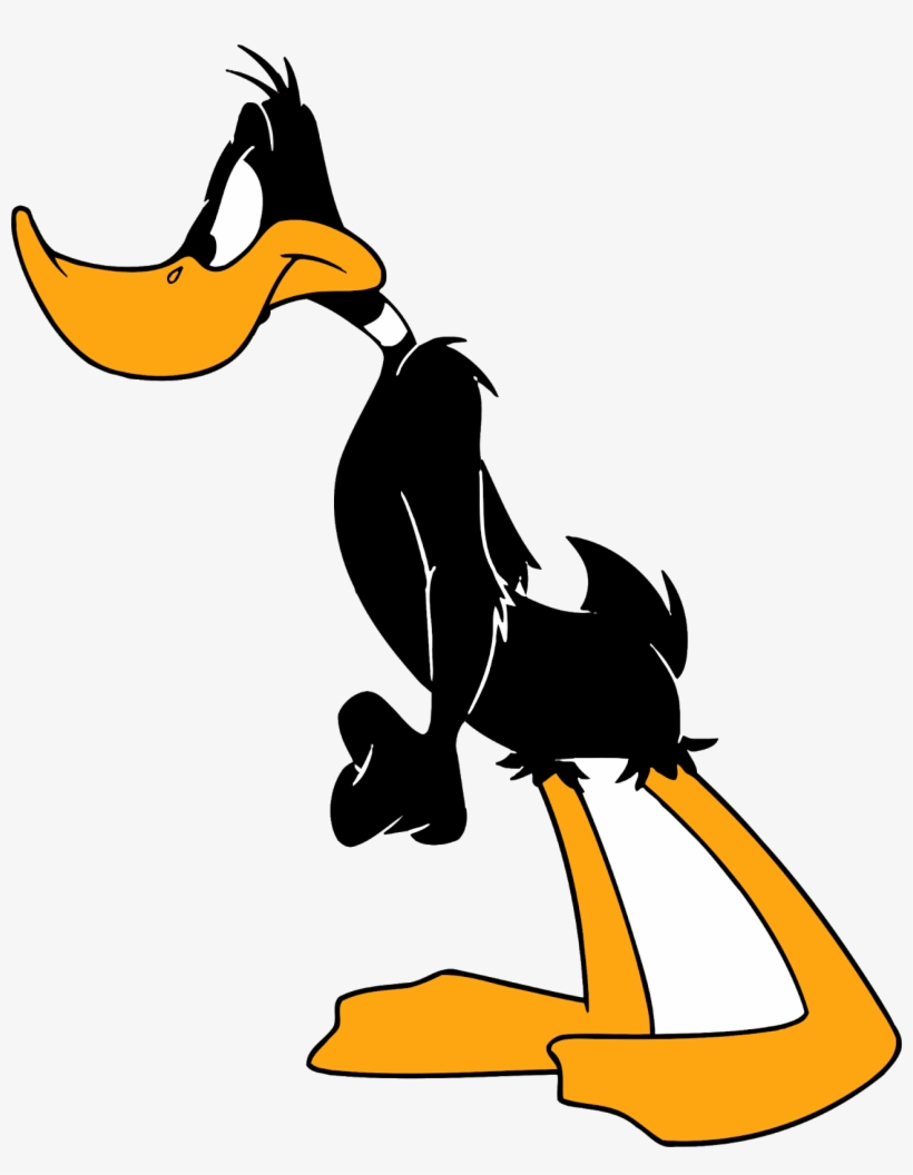 Daffy Duck - Daffy Duck Angry, transparent png #729225