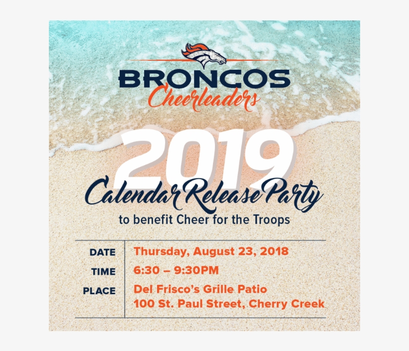 Photos Courtesy Of Denver Broncos - Denver Broncos, transparent png #729382