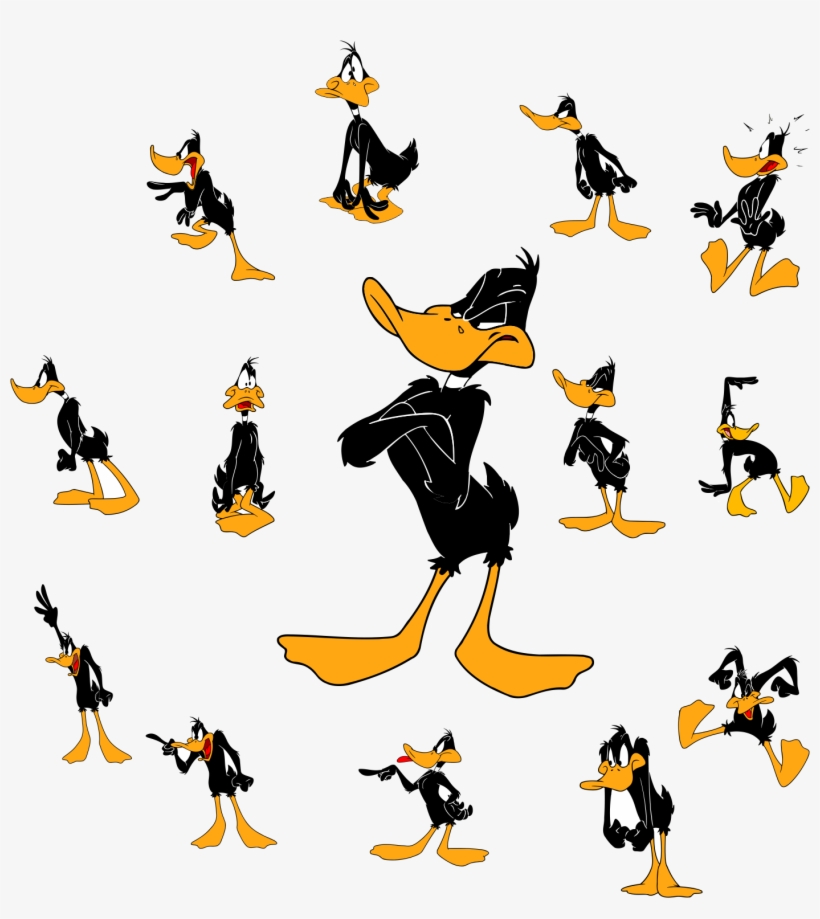Daffy Duck Characters - Looney Tunes Daffy Duck Png, transparent png #729450