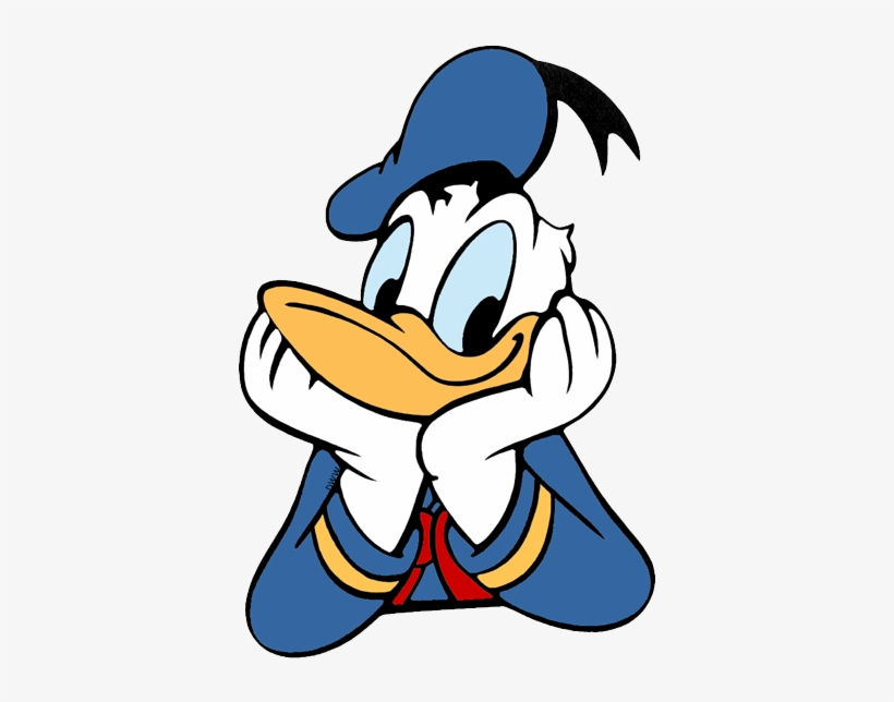 Donald Duck - ) - Donald Duck Birthday Banner.
