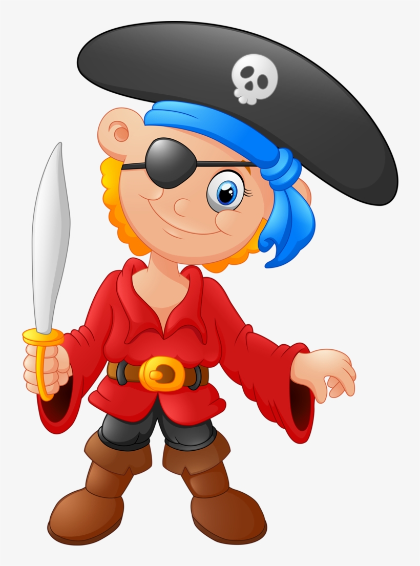 Pin Up Cartoons - Piratas Animados, transparent png #729601