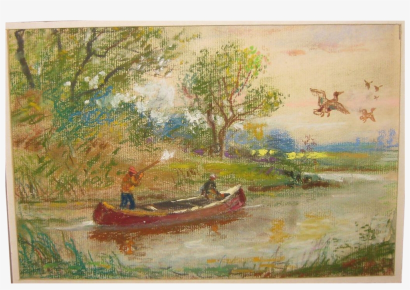 Vintage Wayne Beam Morrell - Painting, transparent png #729825