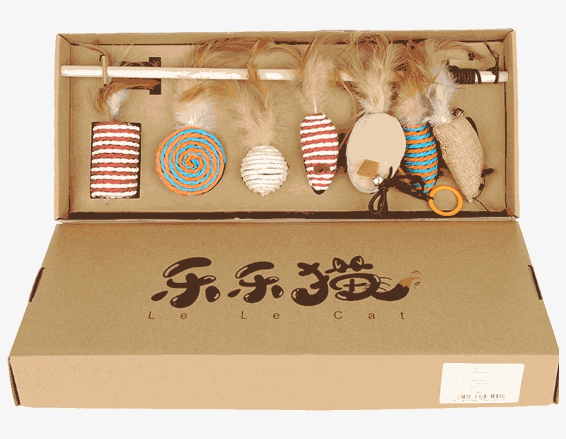Funny Cat Feather Bells Simulation Mouse Baby Cat Fighting - Cat, transparent png #729899