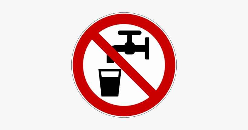 Bacteriostatic Water Is Not Used For Drinking Or Use - Not Drinking Water Png, transparent png #729966