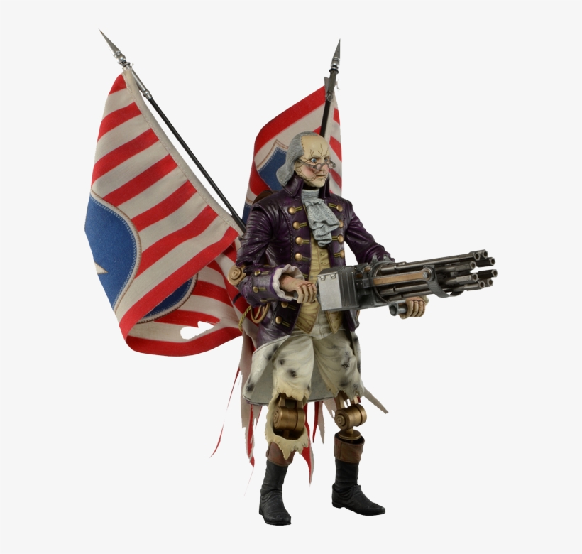 Benjamin Franklin 9" Action Figure, transparent png #7200045