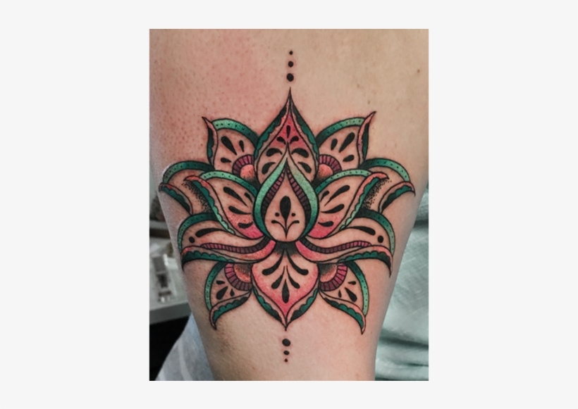 Rebeka Maine Tattoo Artist Lotus Paisley, transparent png #7201815