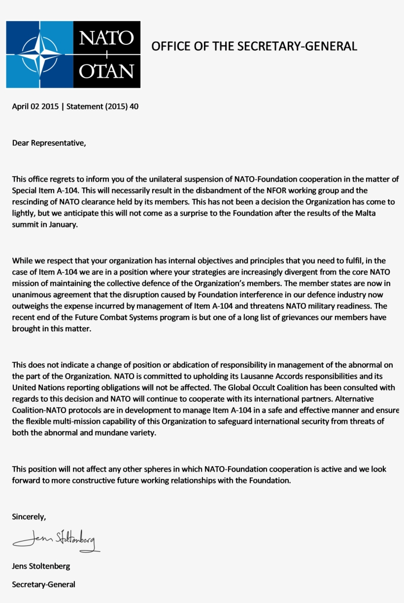 Nato's Position Statement, transparent png #7202220