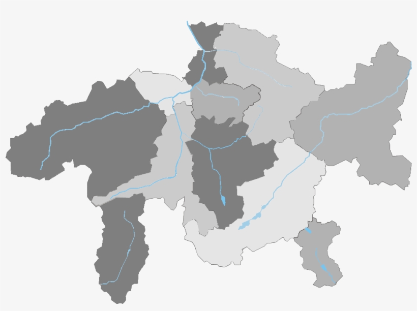Grisons Districts Blank, transparent png #7202516