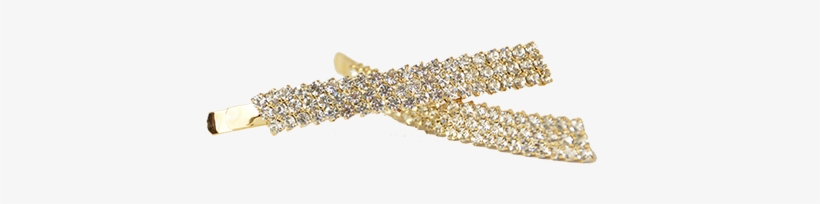 Rwr01113 Diamante Gold Scarf Clips, transparent png #7202907