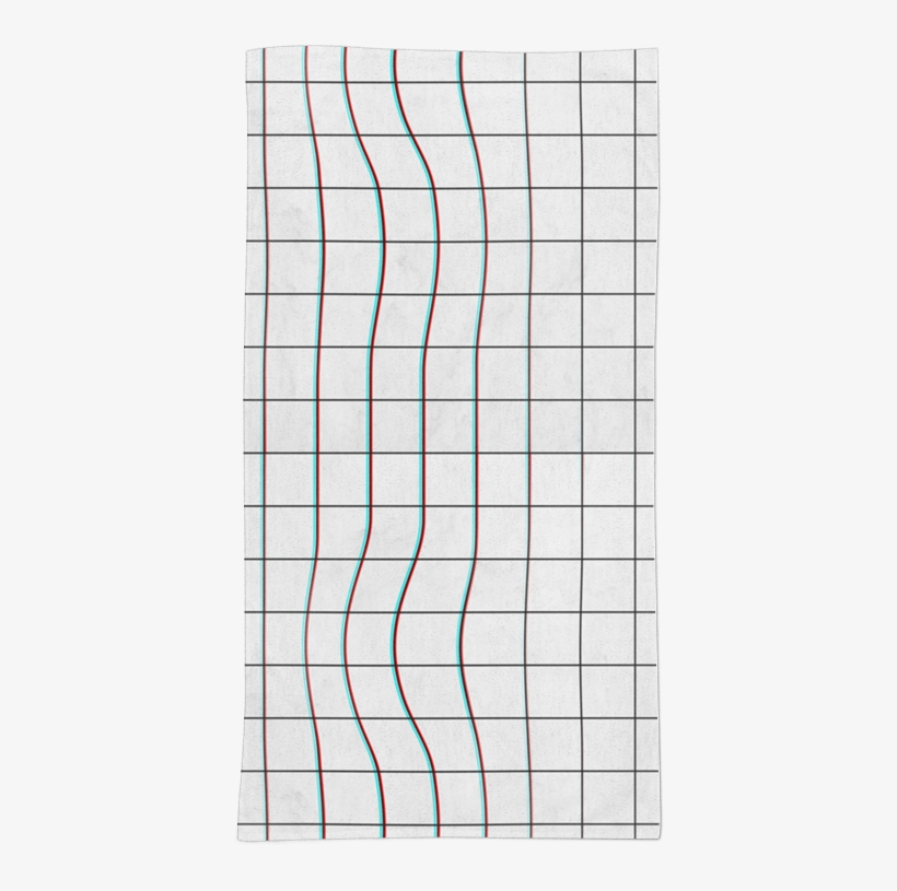 Toalha Square Glitch Pattern De Tobias Fonsecana, transparent png #7203173