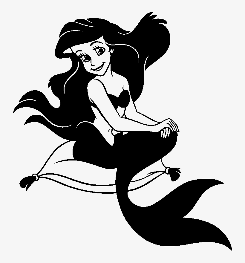 Sticker La Petite Sirene Ambiance Sticker Rj0079 Free Transparent Png Download Pngkey