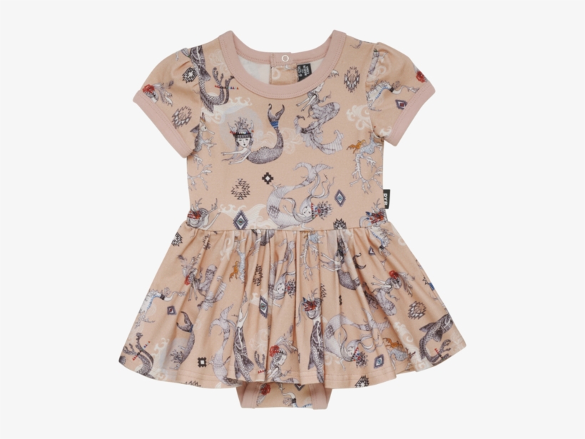 Rock Your Baby Boho Maids & Dragons Baby Waisted Dress, transparent png #7206078