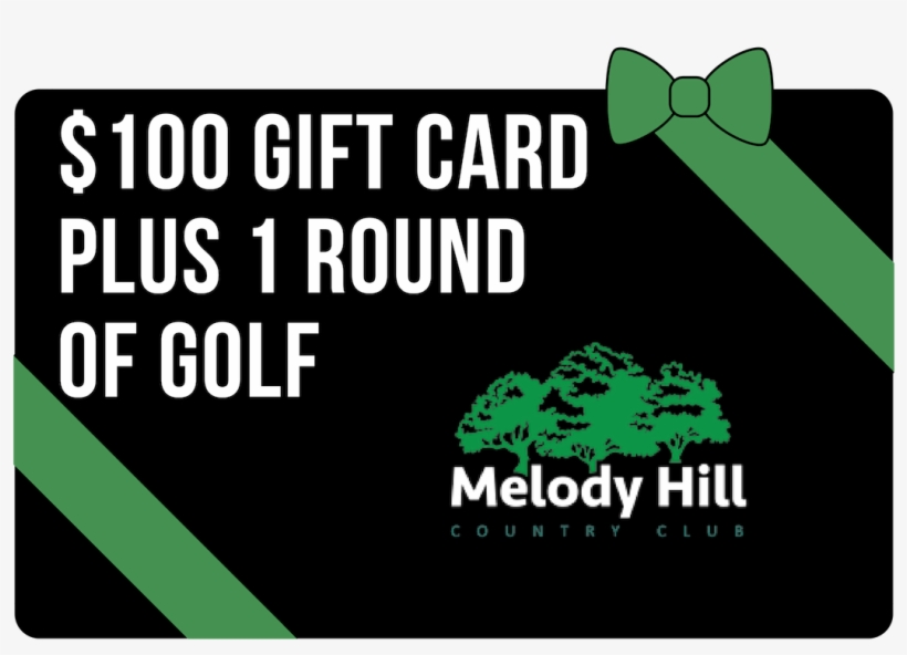 $100 Gift Card 1 Round Of Golf, transparent png #7208309